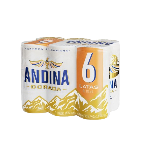 Six Pack Andina Latón